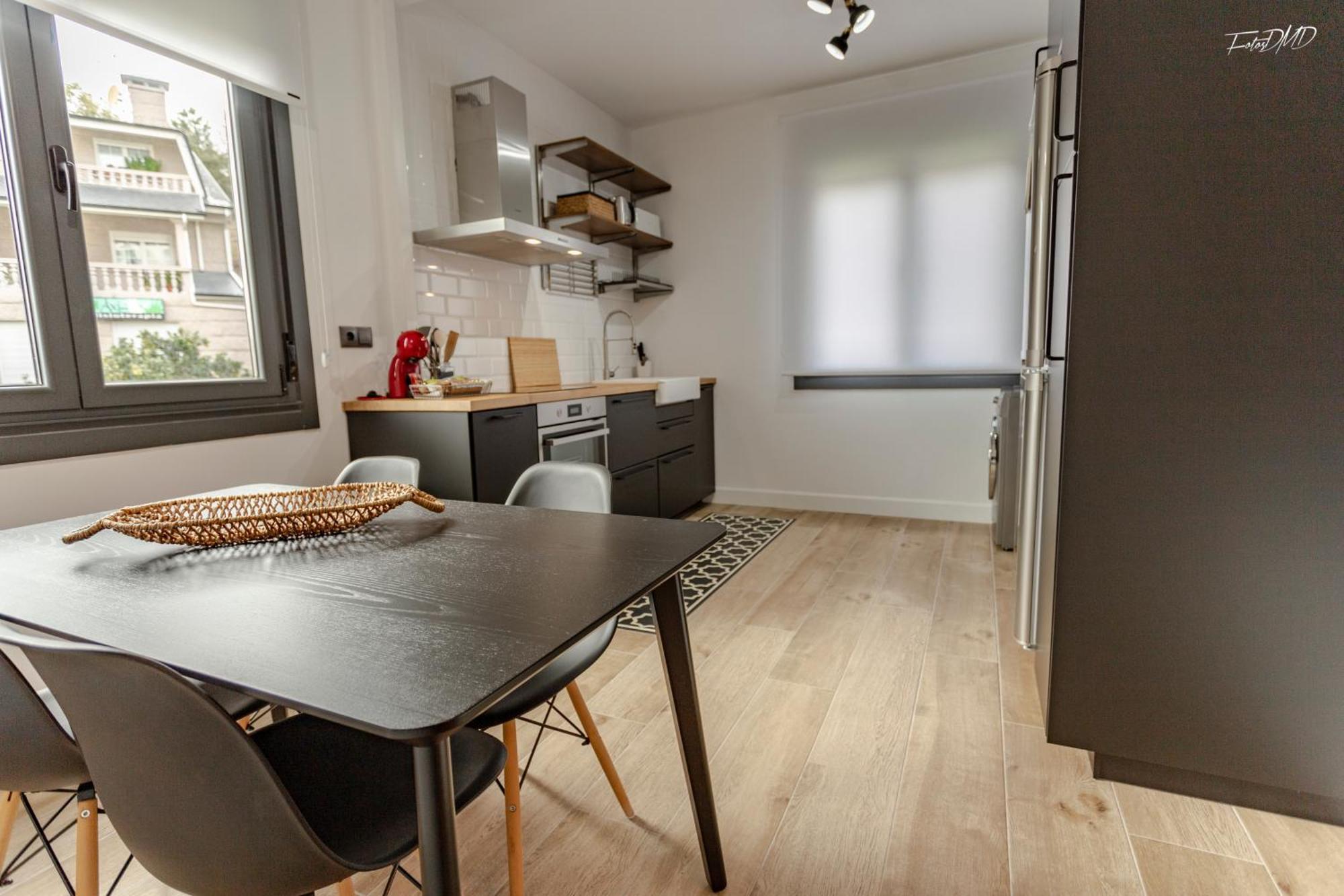 Apartamento As Barxas Playa y Loft As Barxas Moaña Habitación foto